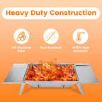 Foldable Charcoal Grill – Portable Outdoor Cook