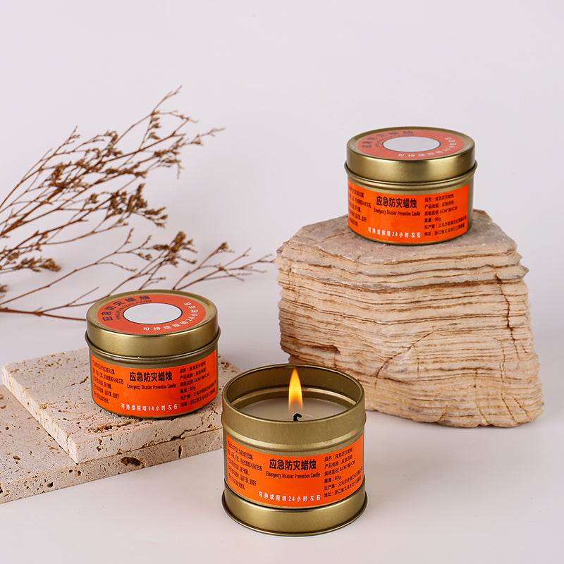 Smoke & Odor-Free Disaster-Prevention Candle