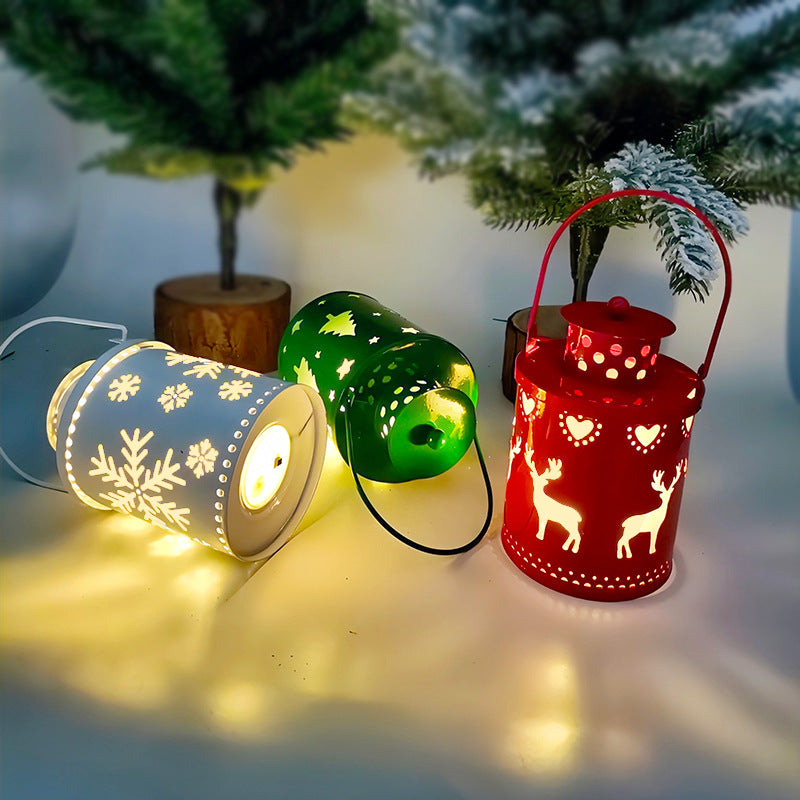 Christmas LED Candle Lantern Lights