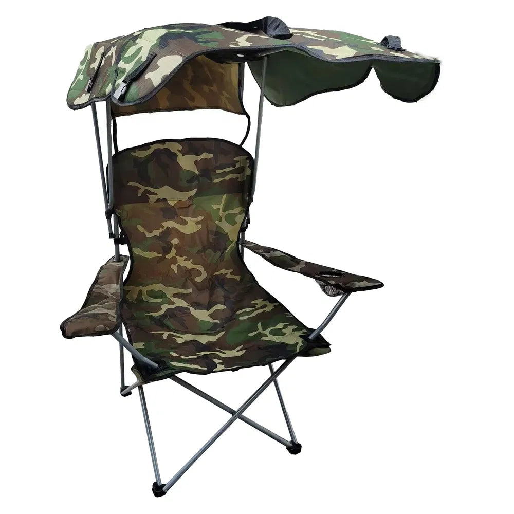 Foldable Beach Canopy Chair – Shade, Comfort