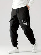 Men’s Straight-Leg Casual Overalls Pants