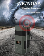 Hand-Crank Solar Emergency Radio Bluetooth
