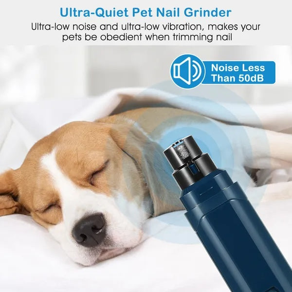 Dog Nail Grinder 2-Speed USB Rechargeable