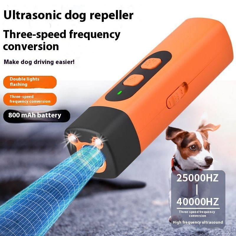 Dog Repeller Ultrasonic Training Device with LED
