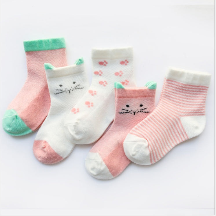 Children’s Cotton Socks – Pack of 5