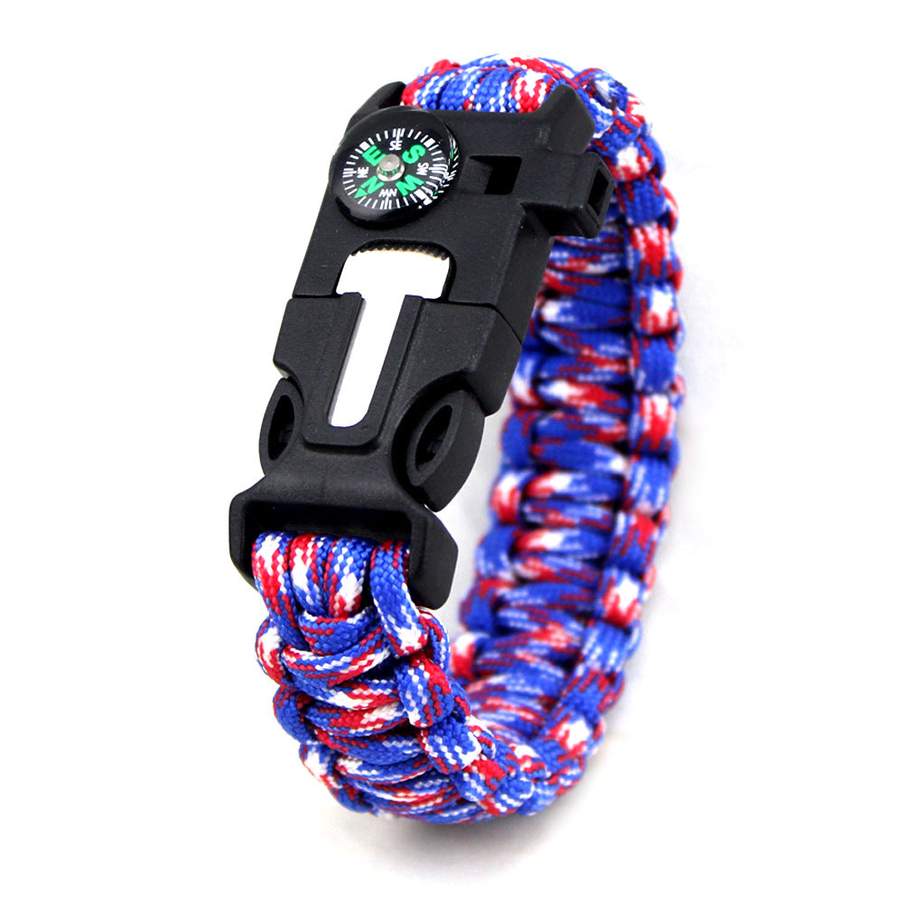 Seven-Core Paracord Survival Bracelet