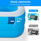 Inflatable Family Swimming Pool – Large Outdoor