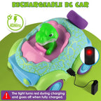 2-Pack Dinosaur Remote Control Cars for Toddlers