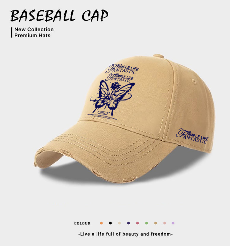 American Style Casual Baseball Cap For Women