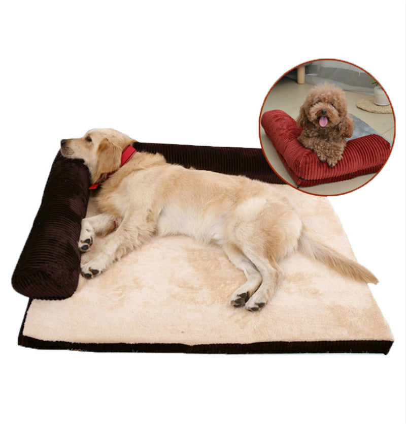 Corduroy Pet Sofa Bed