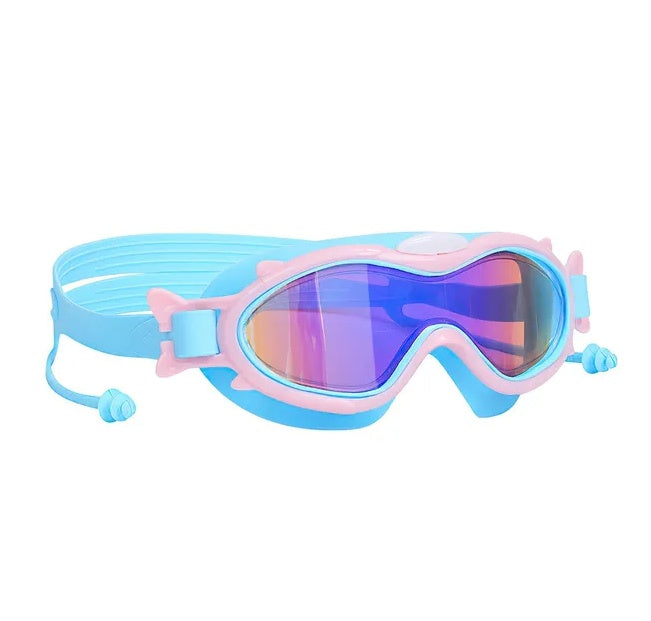 Kids Swim Goggles with Ear Plugs