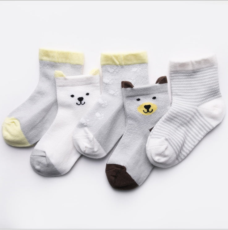 Children’s Cotton Socks – Pack of 5