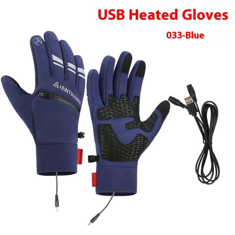 USB Heated Winter Gloves – Touchscreen