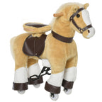 Plush Ride-On Walking Horse – Kids Riding Chair