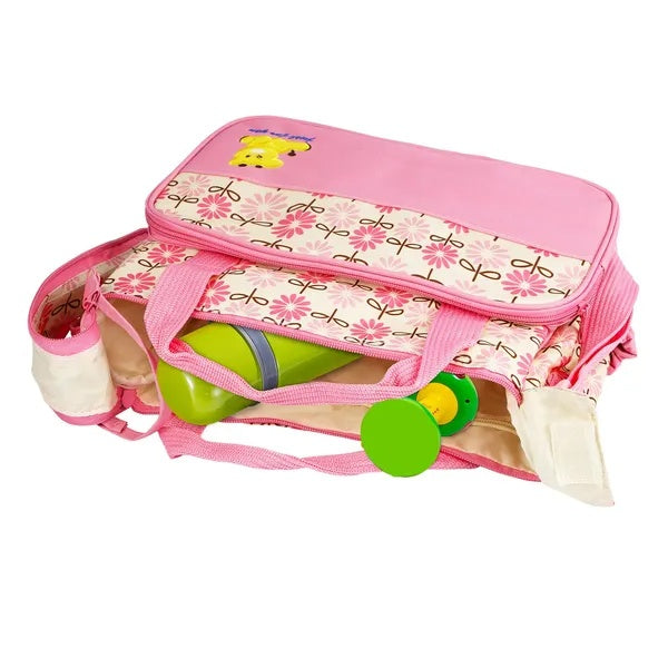 5PCS Baby Nappy Diaper Bag Set