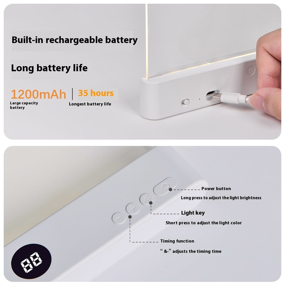 LED Rechargeable Tablet Reading Light