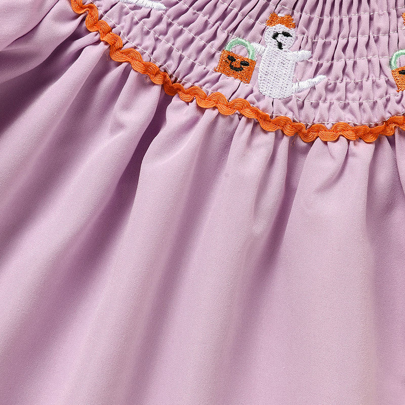 Infant Baby Girl Halloween Ghost Dress Set