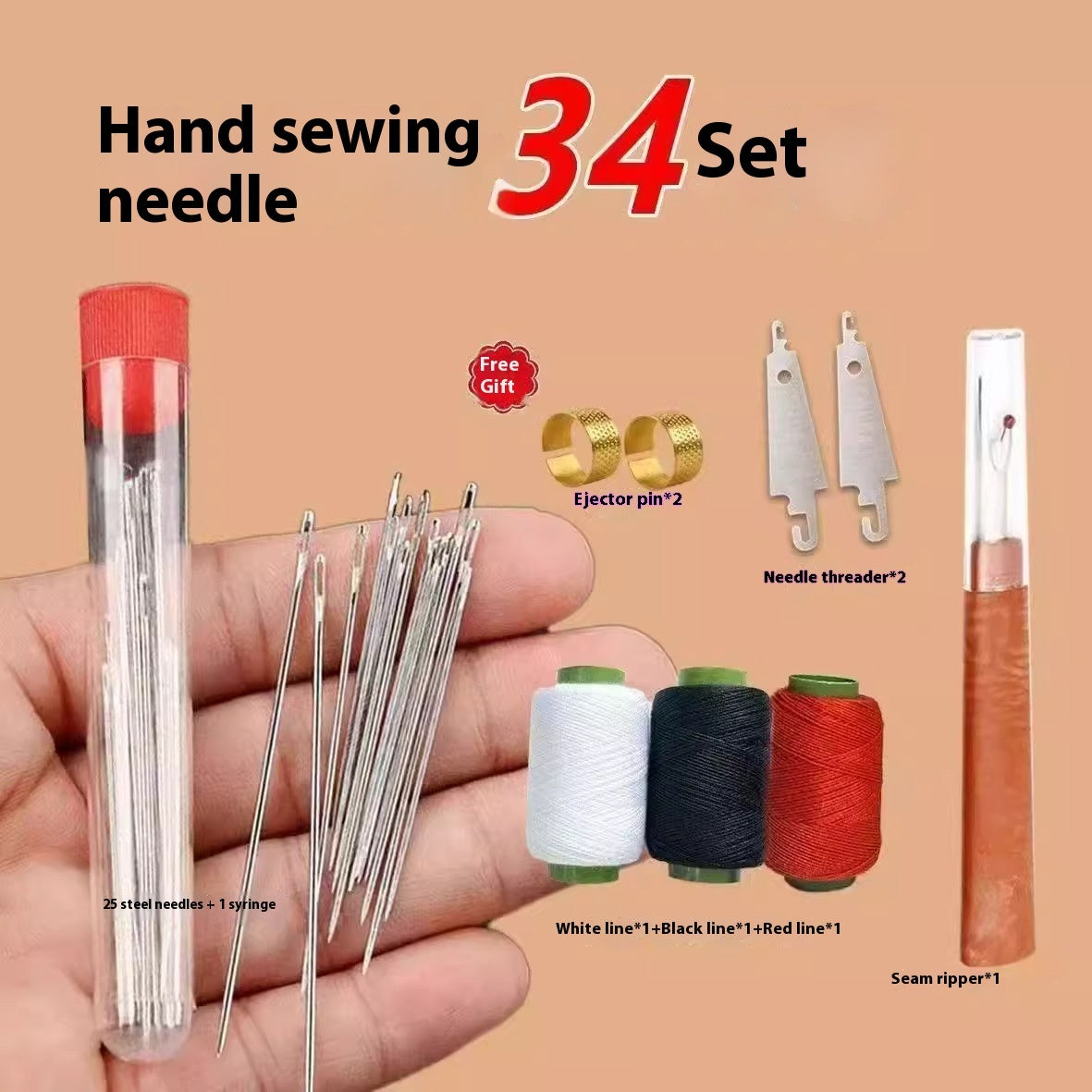 Portable Handmade DIY Sewing Tool Kit