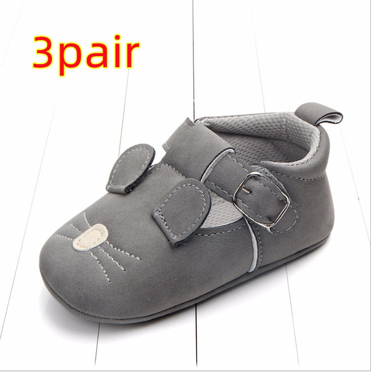 Baby Non-Slip Cartoon Shoes – Soft Sole
