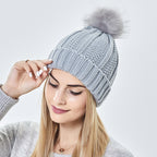 Winter Knitted Hats Fashion Stretchy Lined