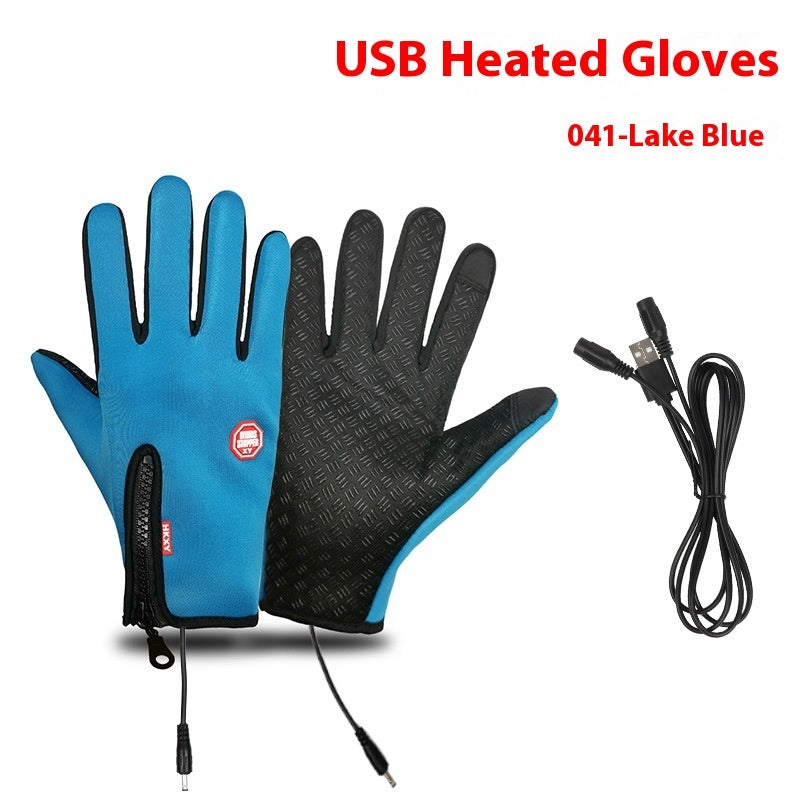 USB Heated Winter Gloves – Touchscreen