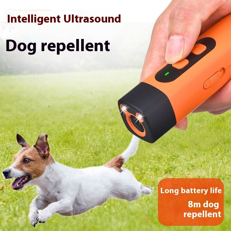 Dog Repeller Ultrasonic Training Device with LED