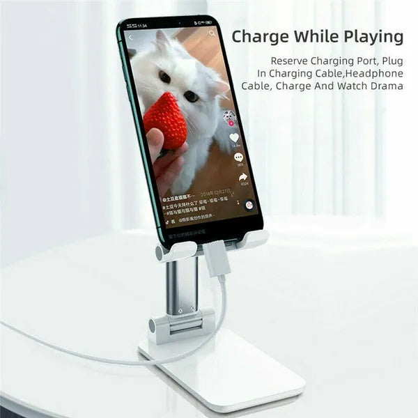 Adjustable Desktop Stand for Phones & Tablets
