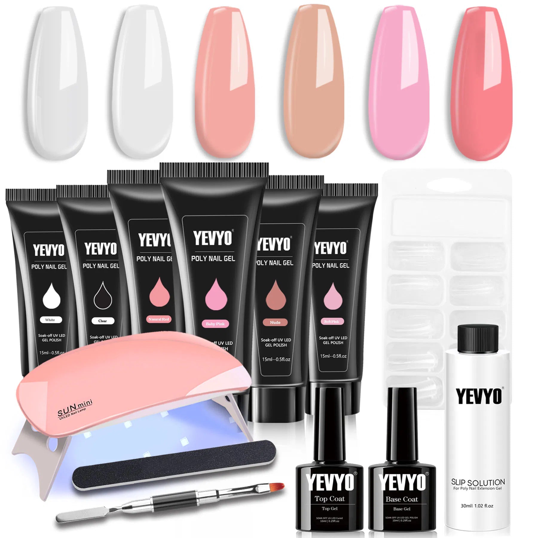 Poly Gel Nail Kit