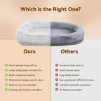 Human Dog Bed Comfort Bed for You & Your Pets