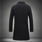 Men's Mid-length Trench Coat