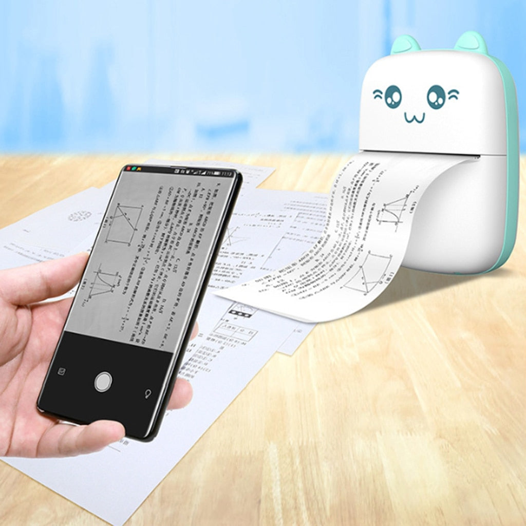 Portable Mini Bluetooth Thermal Printer (A6)