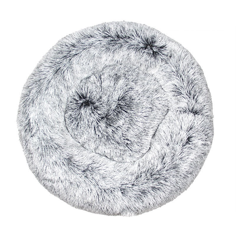 Plush Warm Dog & Cat Bed – Cozy Winter Pet Nest