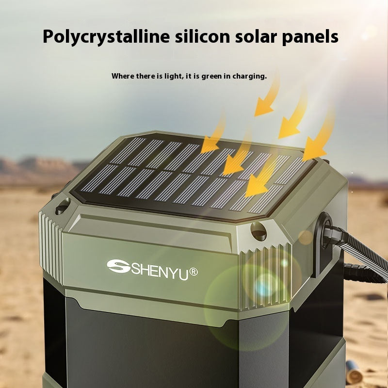 Hand-Crank Solar Emergency Radio Bluetooth