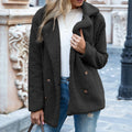 Women’s Loose Lapel Fluffy Coat