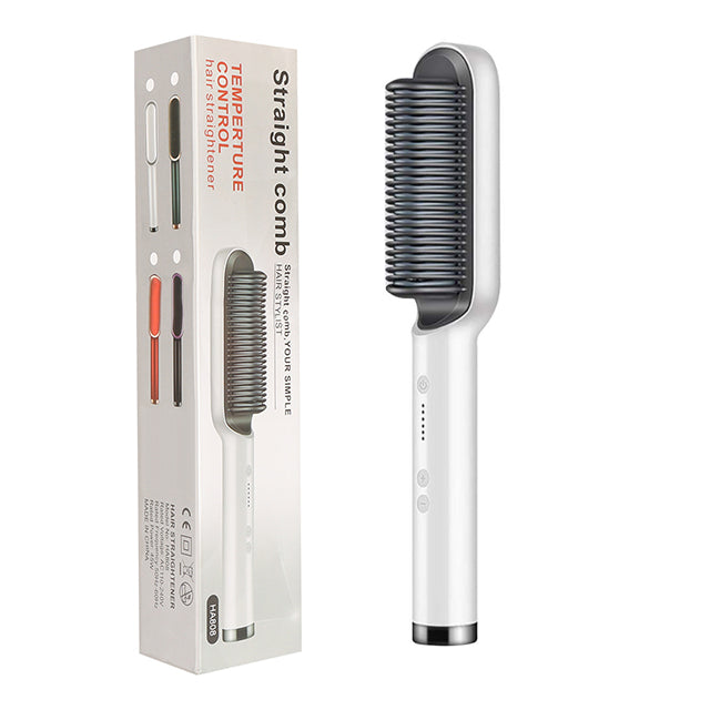 New 2-In-1 Hair Straightener Hot Comb