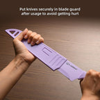 30pcs Colorful Knife Set & Kitchen Cutting Board