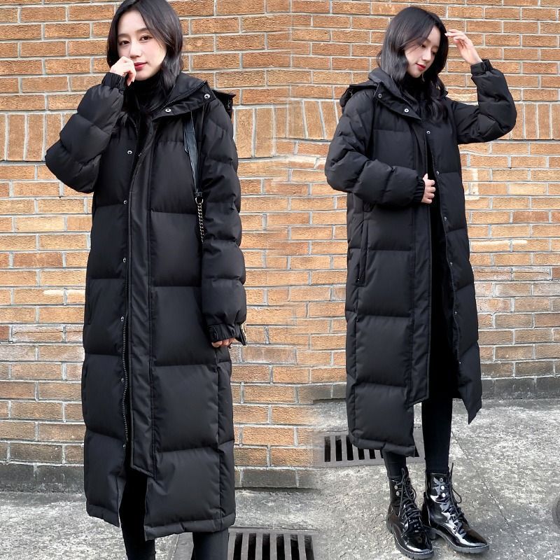 Women’s Knee-Length Cotton Jacket Coat