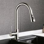 Pull-Out Hot & Cold Kitchen Sink Faucet