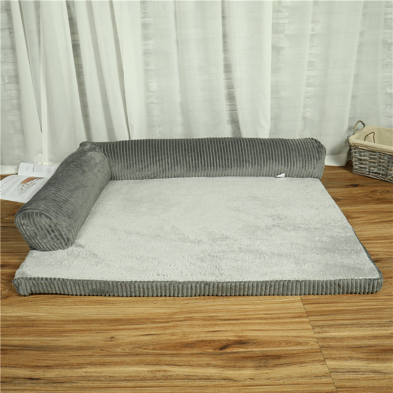 Corduroy Pet Sofa Bed