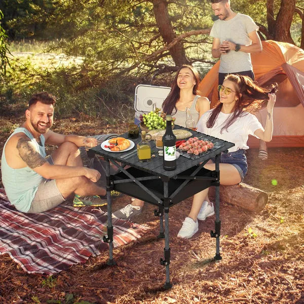 Portable Folding Camping Table – Adjustable