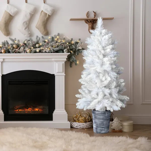 4 FT White Artificial Christmas Tree