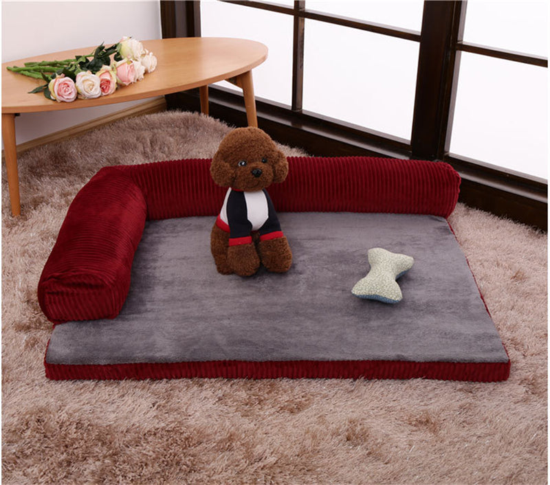 Corduroy Pet Sofa Bed