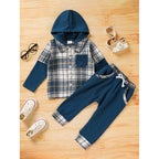 Toddler Baby Boy Clothes Long Sleeve 2pcs Set