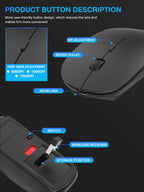 Wireless Bluetooth 3.0 Mouse