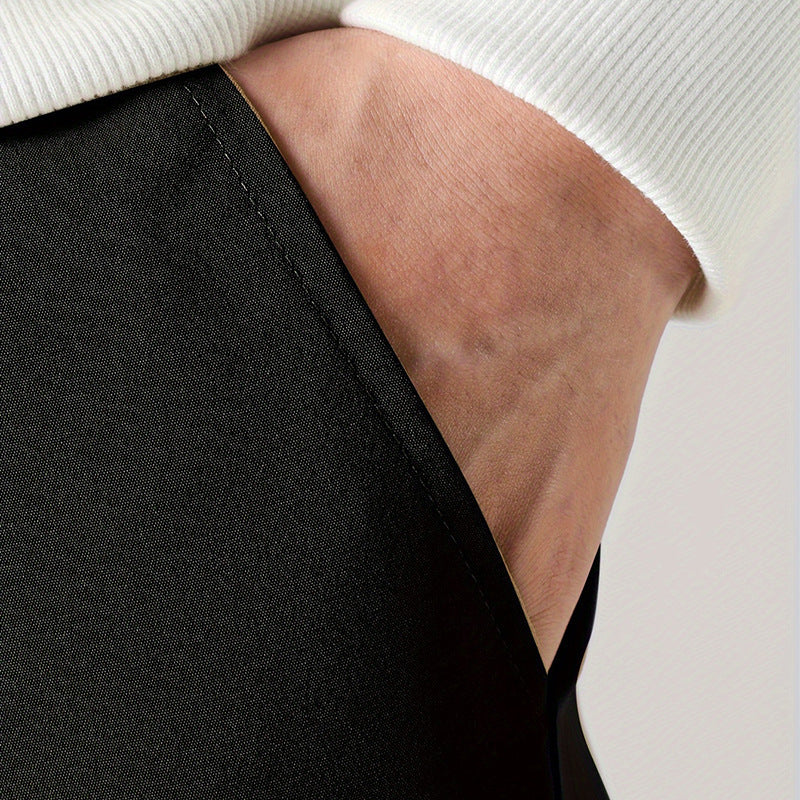 Men’s Straight-Leg Casual Overalls Pants