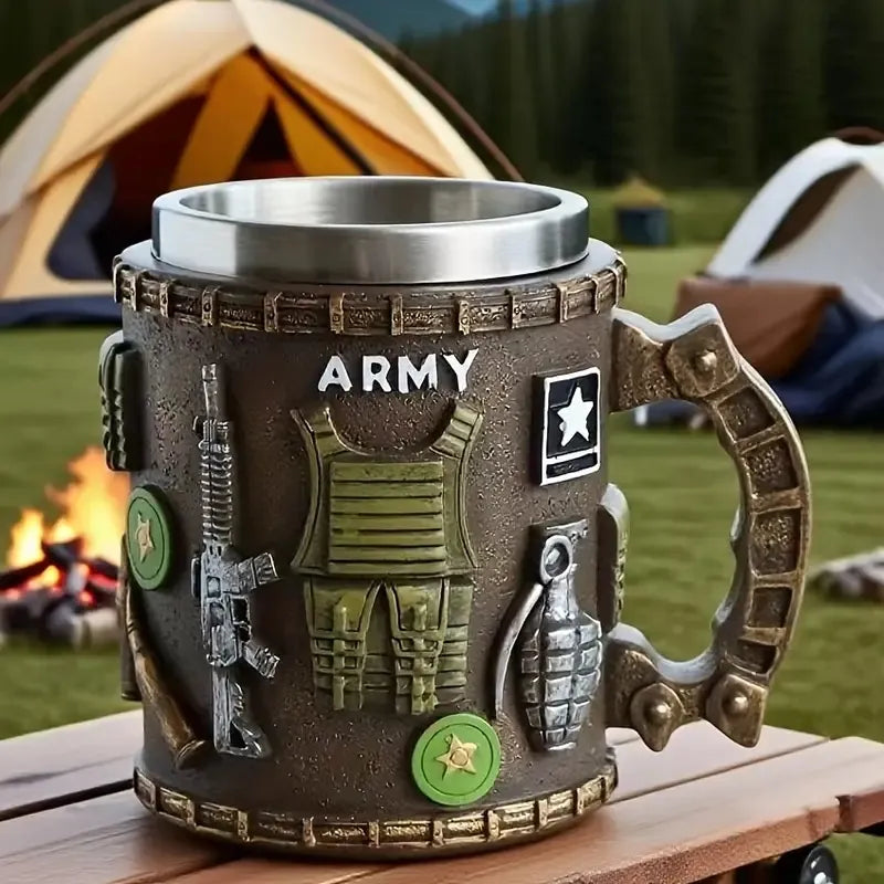 Military Tactical Insulated Mug