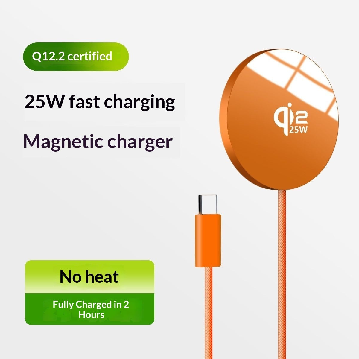 Qi2 25W Magnetic Wireless Charger