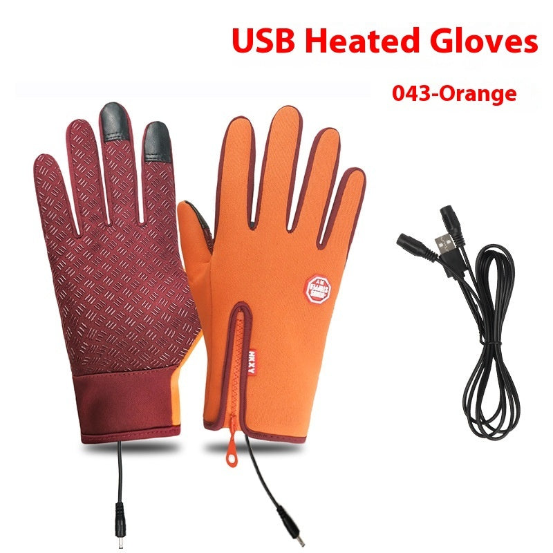 USB Heated Winter Gloves – Touchscreen
