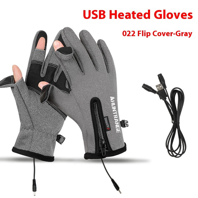 USB Heated Winter Gloves – Touchscreen