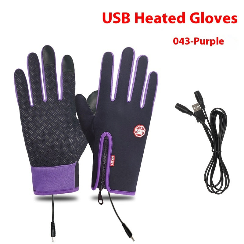 USB Heated Winter Gloves – Touchscreen